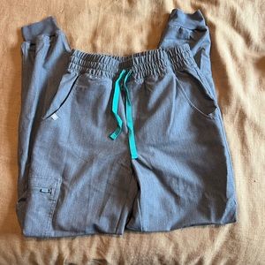 Grey High waisted Zamora joggers